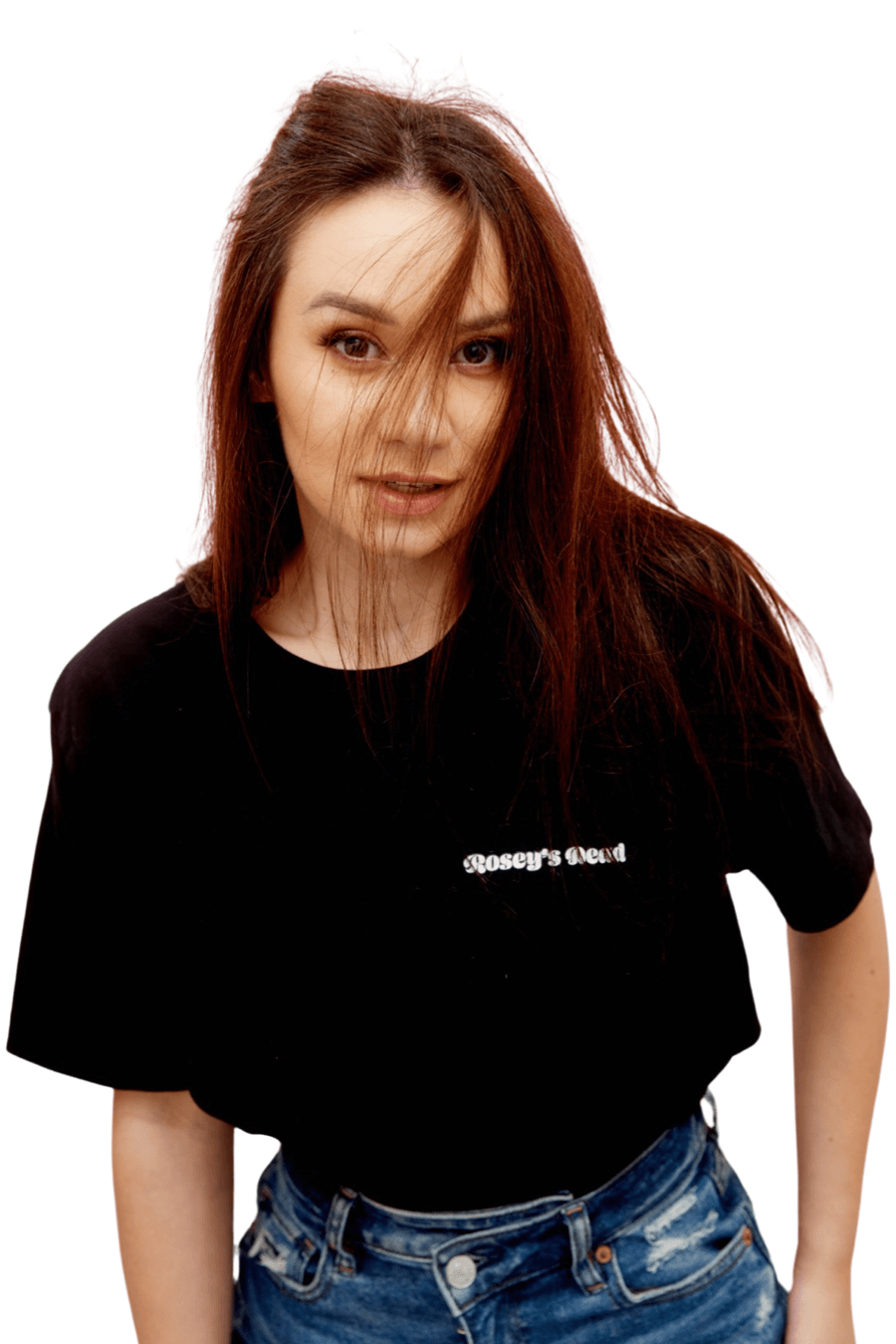 Black Structured Tee