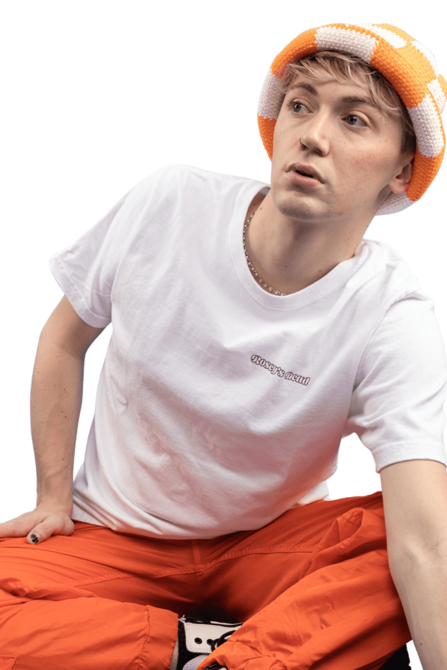 White Structured Tee