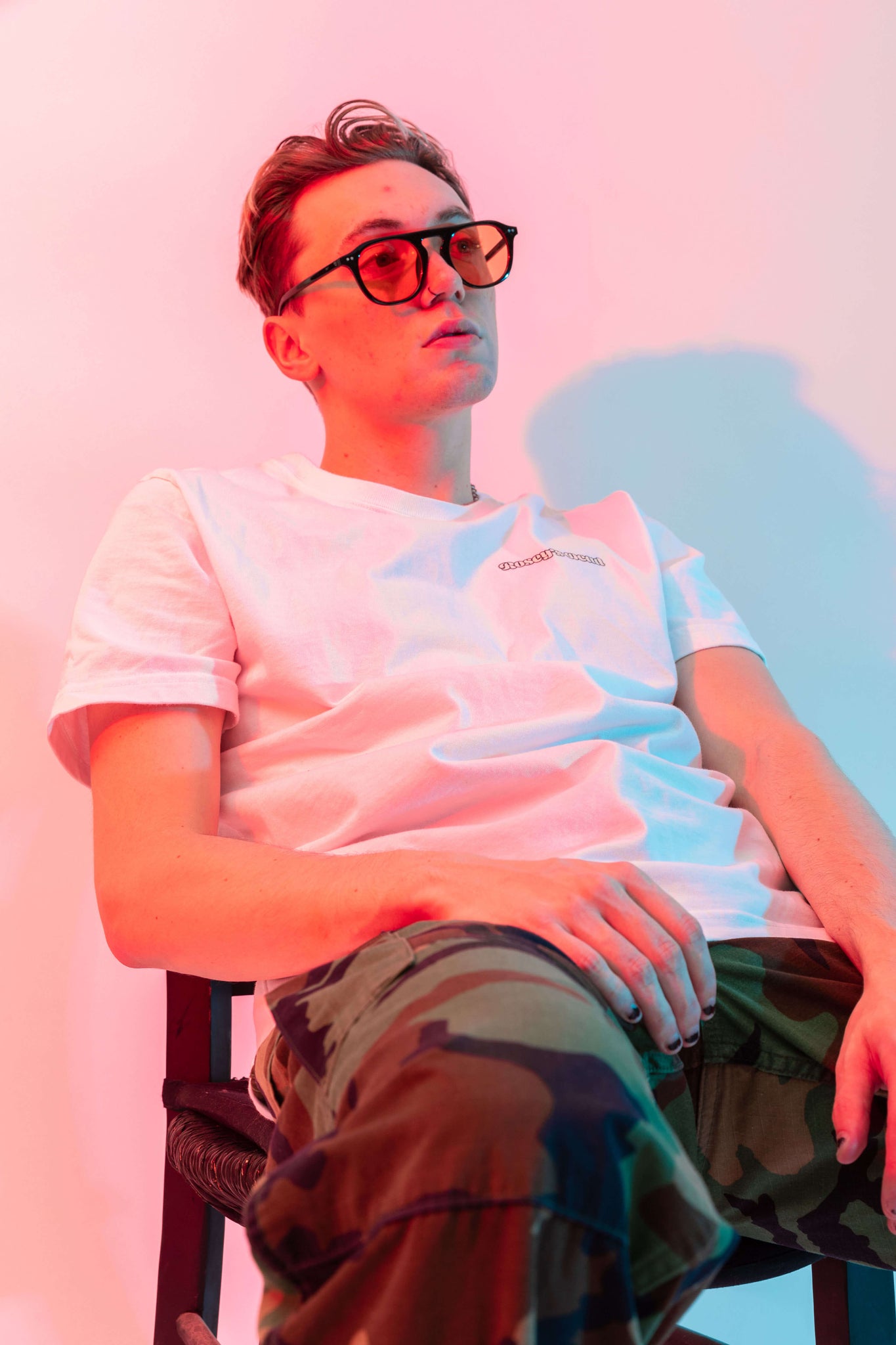 White Structured Tee