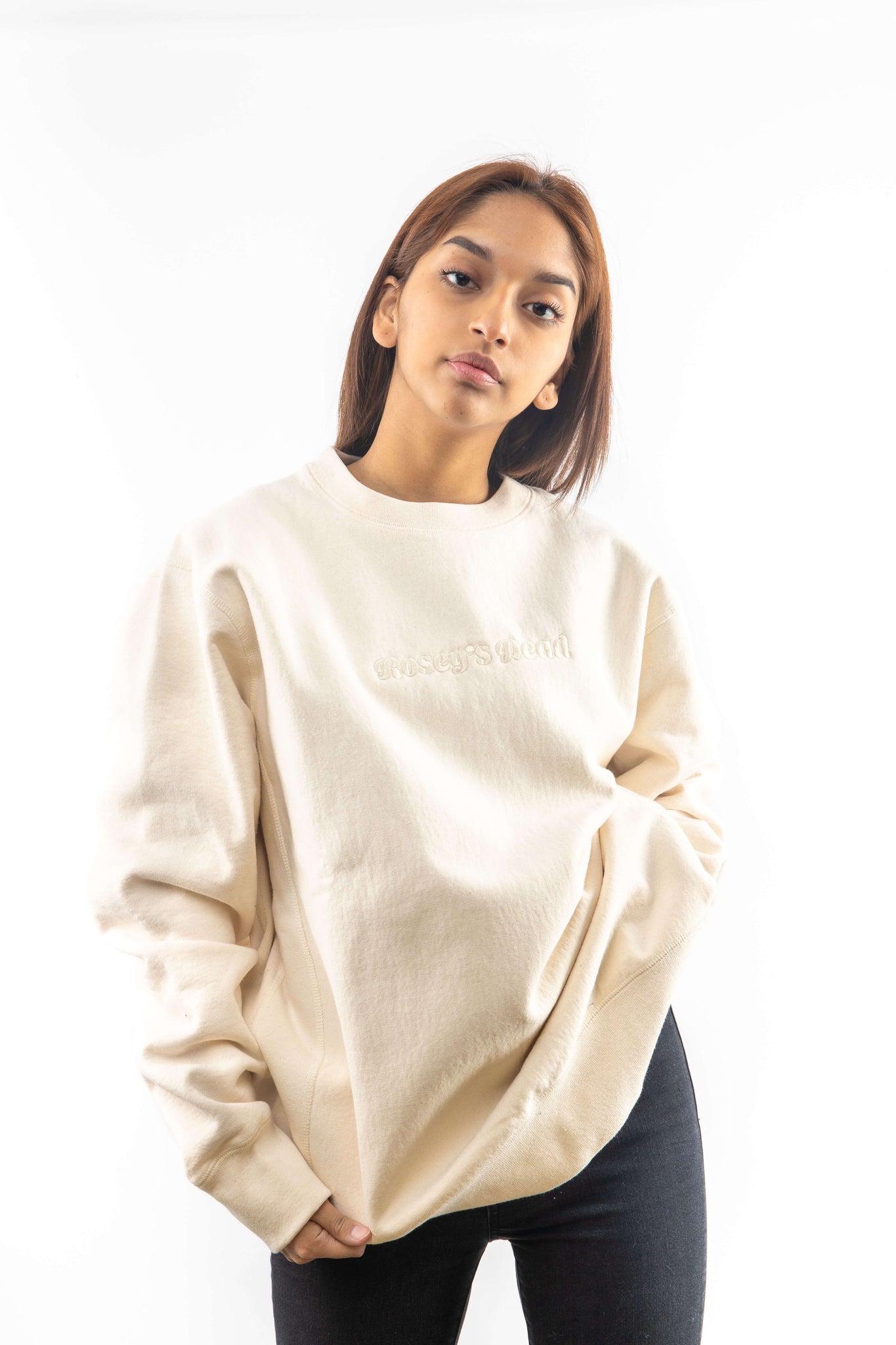Cream Crewneck